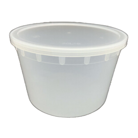 64oz Heavy Combo Deli Containers - 120 sets