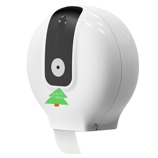 White Dispenser for Single JRT and mini JRT fits rolls up to 1000'