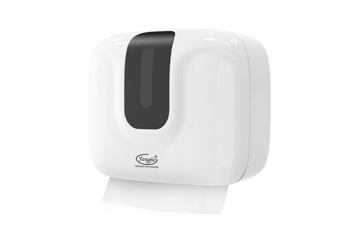 Plastic White Dispenser for Multifold Towel - 1 Unit