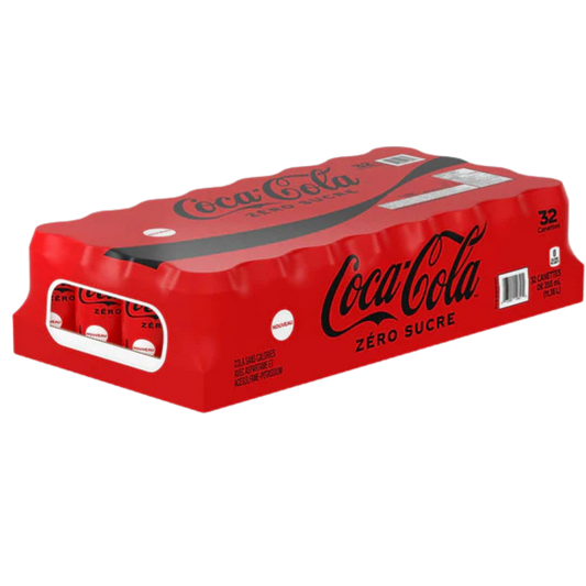 355ml Coke Zero Cans - 32 pack