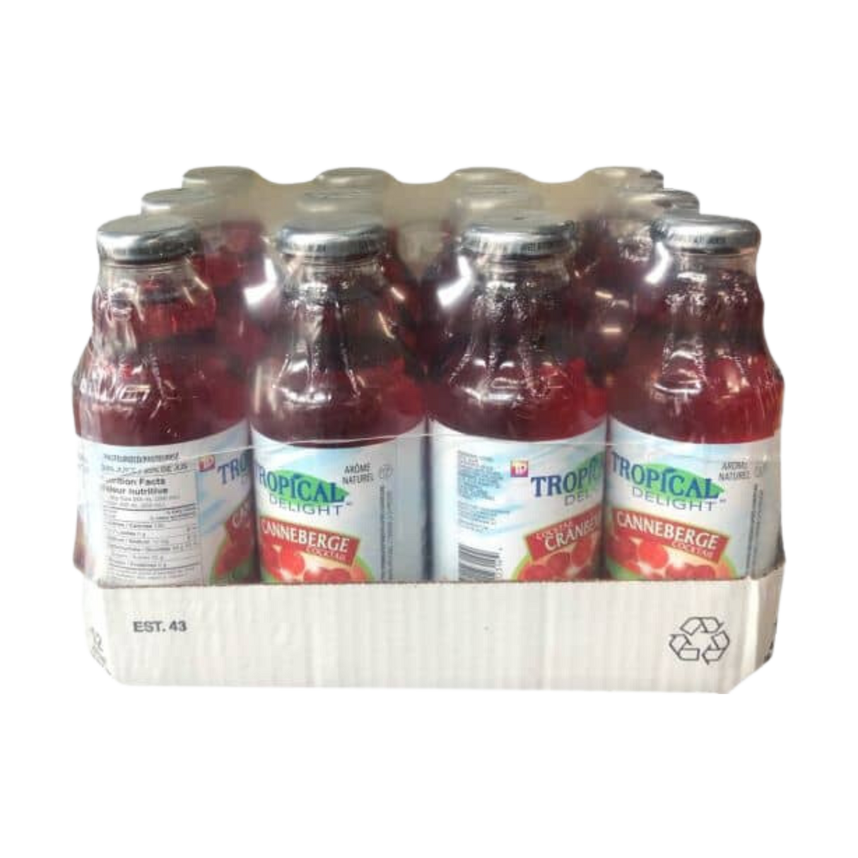 473ml Cranberry Cocktail Juice - 12 pack