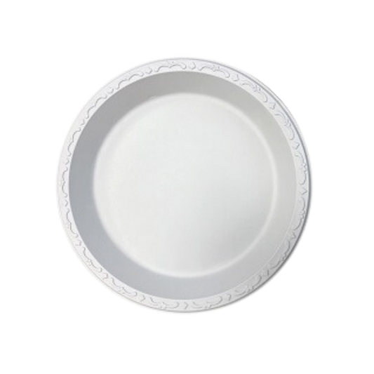 10" Round Pebble Plates - 200pcs
