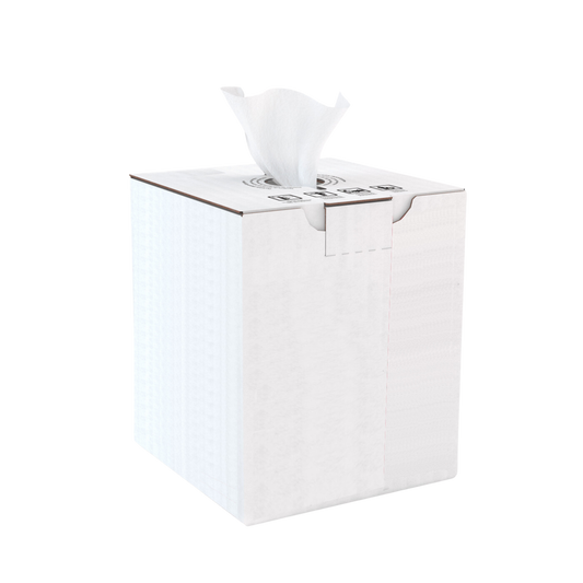 9" X 13", 1ply White Multi Purpose Shop Towels - 200/box