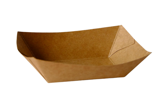 2lb Kraft Food Trays - 1000pcs
