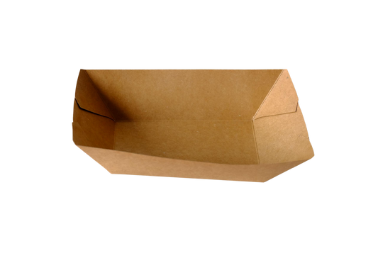 3lb Kraft Food Trays - 500pcs