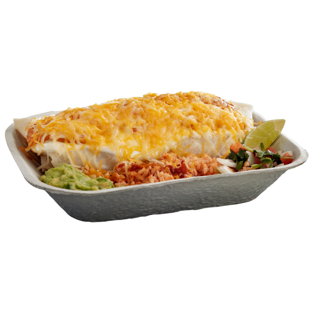 6.7" X 4.7" Pulp Food Trays - 840 pcs