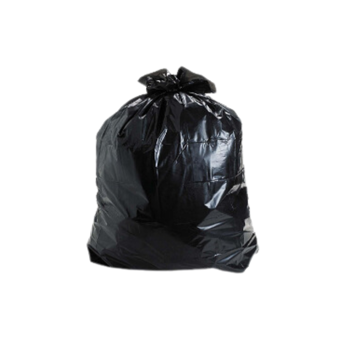 24" x 22" Regular Black Garbage Bags - 500 pcs