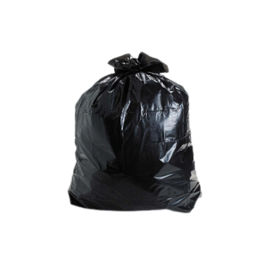 24" x 22" Regular Black Garbage Bags - 500 pcs