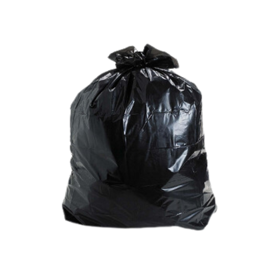 26" x 36" Extra Strong Black Garbage Bags - 200 pcs