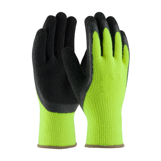 Lime Green Thermal Gloves - 12Pairs, 10bag/MC