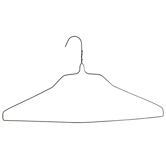 16" Gold Shirt Hanger, 14.5 Gauge - 500 pcs