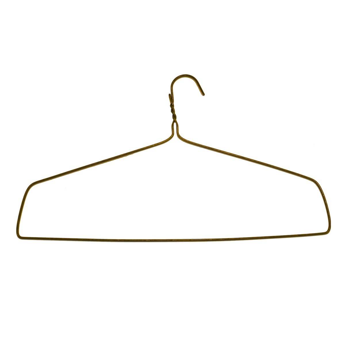 18" Gold Drapery Hanger, 11.5 Gauge - 250 pcs