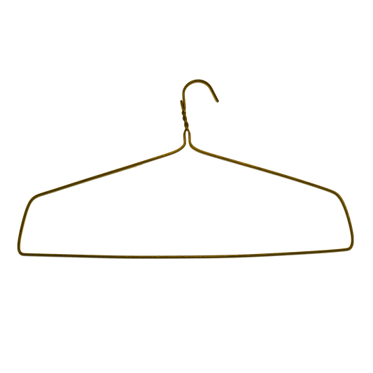 18" Gold Drapery Hanger, 11.5 Gauge - 250 pcs