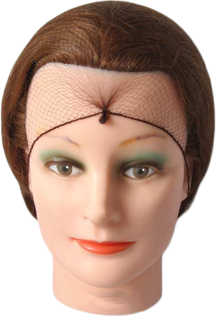 Brown Nylon Hair Net - 100 pcs