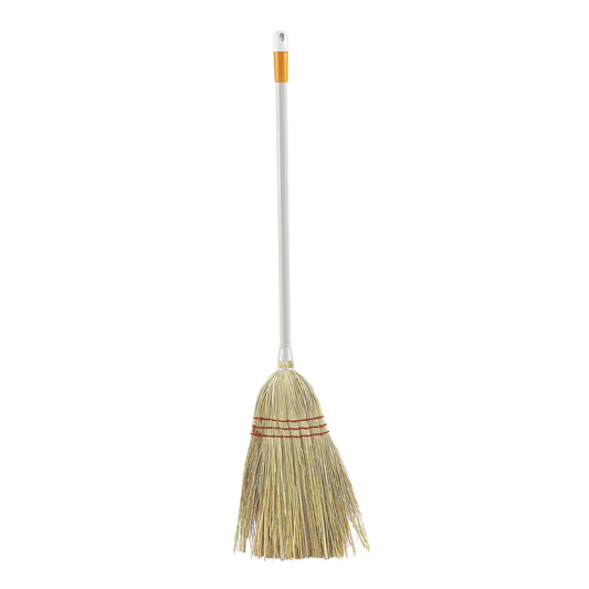 98.3 x 21.0 x 5.1 cm Red Lobby Broom with 100% Corn Fill