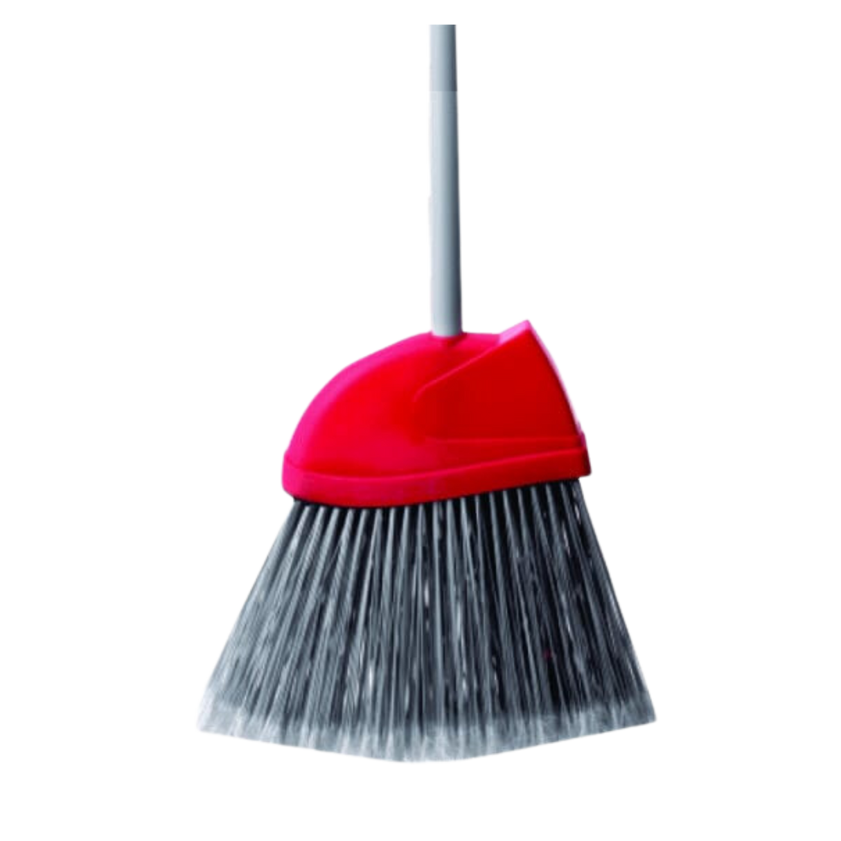 8" Angle Broom with a 18.5cm, 130cm metal handle - 24Pcs/cs