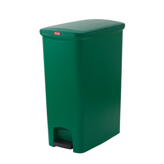 68L Svelte Step-on Green Container - 1 piece
