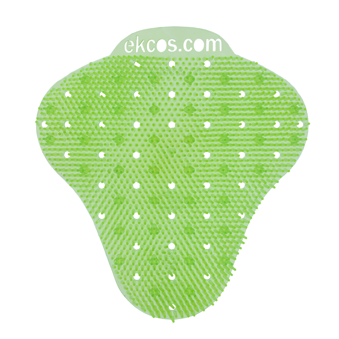 Light Green Apple Urinal Screens, Lasts 60 Days - 2 pcs/bag, 6 bg/bx