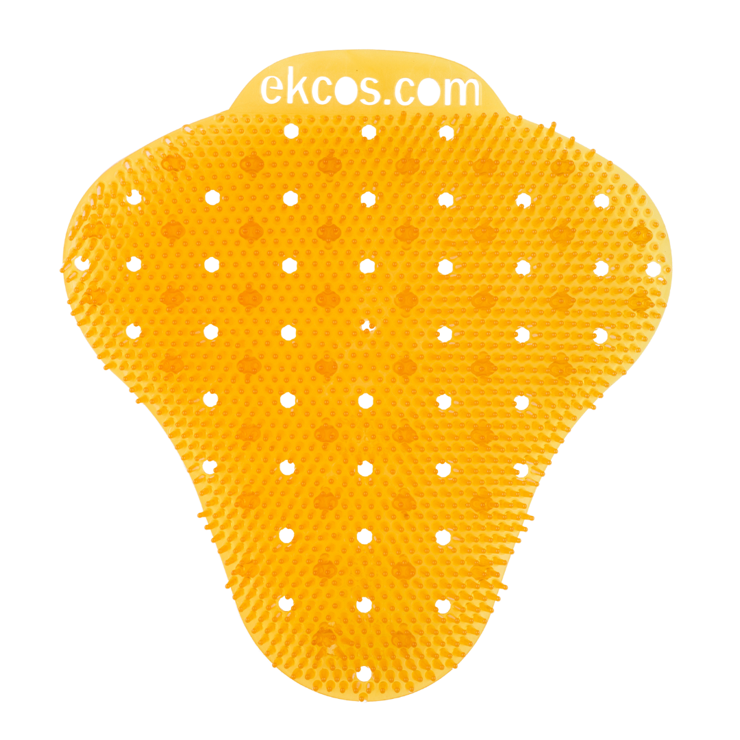 Orange Citrus Urinal Screens, Lasts 60 Days - 2 pcs/bag, 6 bg/bx