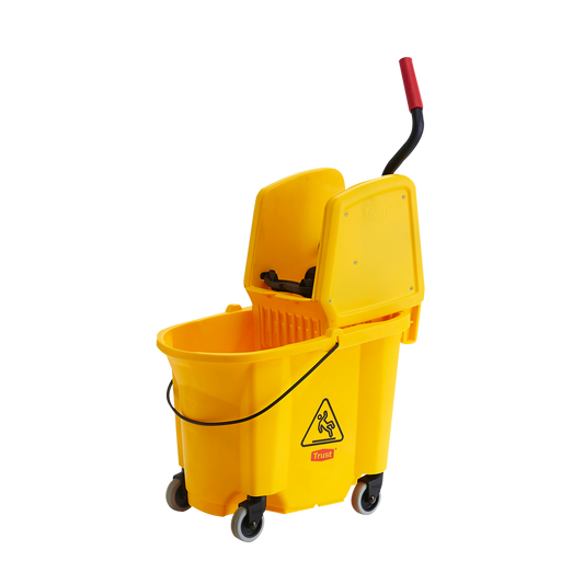 33L Down Press Yellow Bucket & Wringer