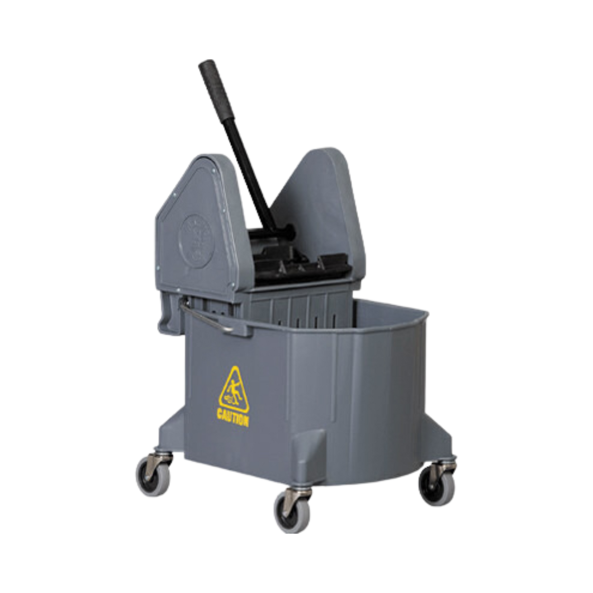 32QT Grey Downpress Bucket & Wringer - 1set