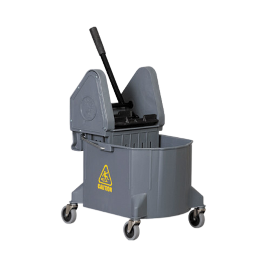 32QT Grey Downpress Bucket & Wringer - 1set