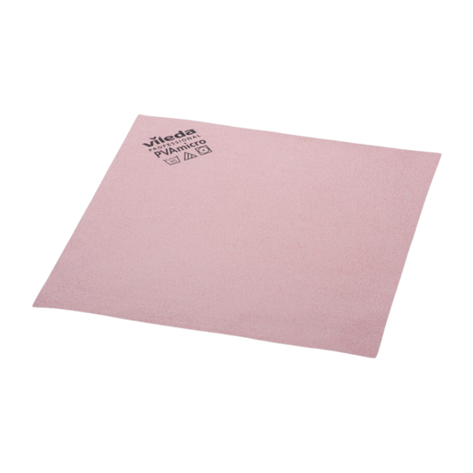 35cm x 38cm Red PVAmicro Coated Microfibre Cloth - 5pcs