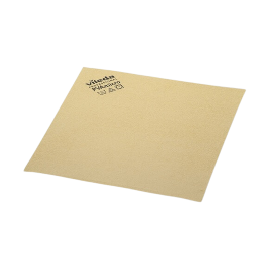 35cm x 38cm Yellow PVAmicro Coated Microfibre Cloth - 5pcs
