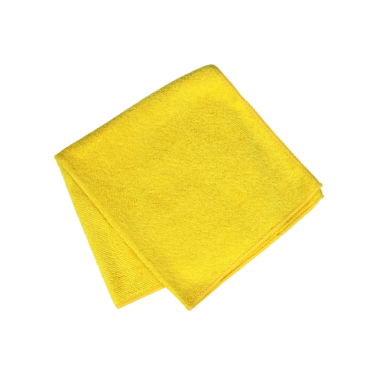 16 x 16 Yellow Microfiber Cloth - 25 pcs/pak, 8paks/cs