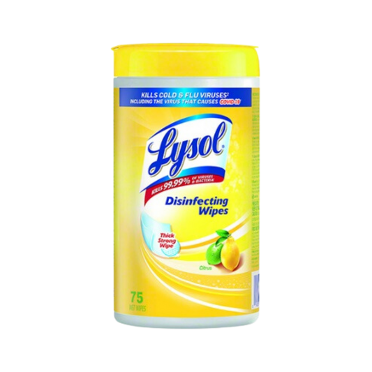 Citrus Disinfecting Wipes in a Canister) - 75 CT (6/mc)