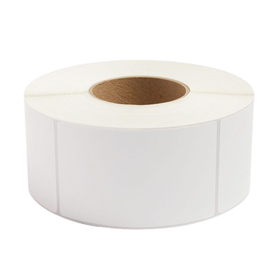 3"x5", 3"core White Matte PP Label - 1150pcs