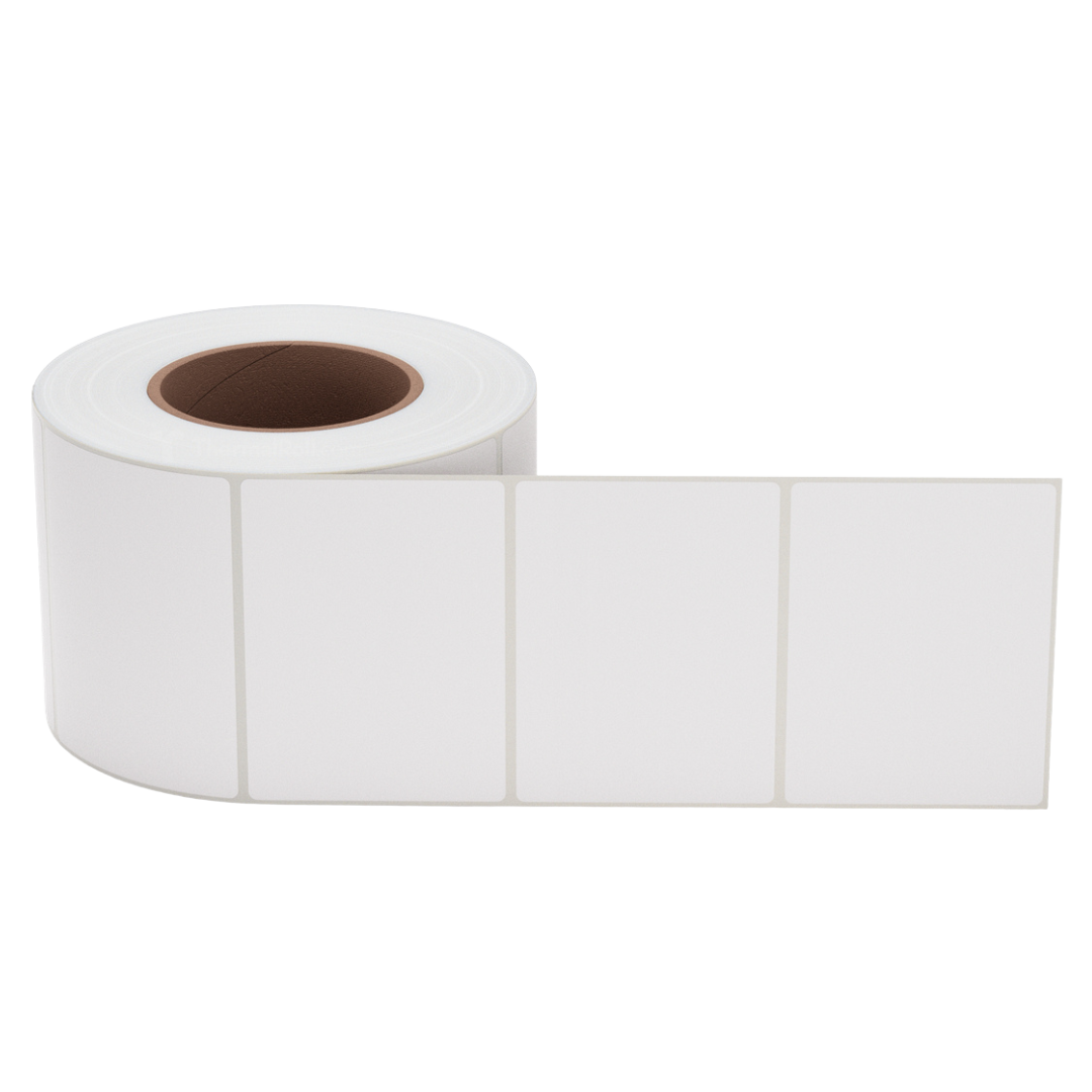 4"x3" White Matte PP Label - 1500pcs