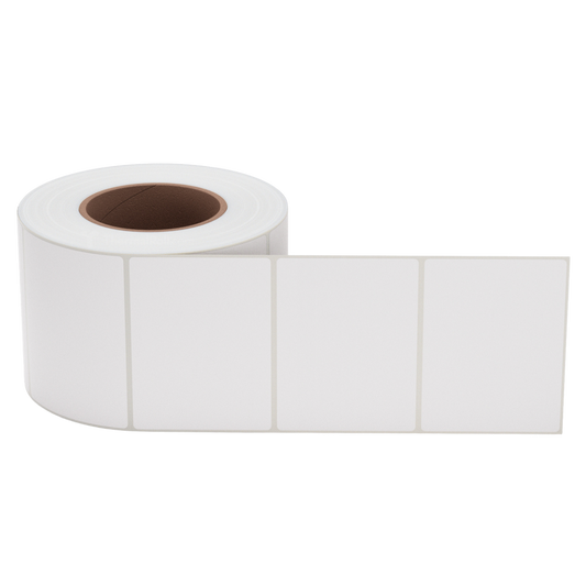 4"x3" White Matte PP Label - 1500pcs