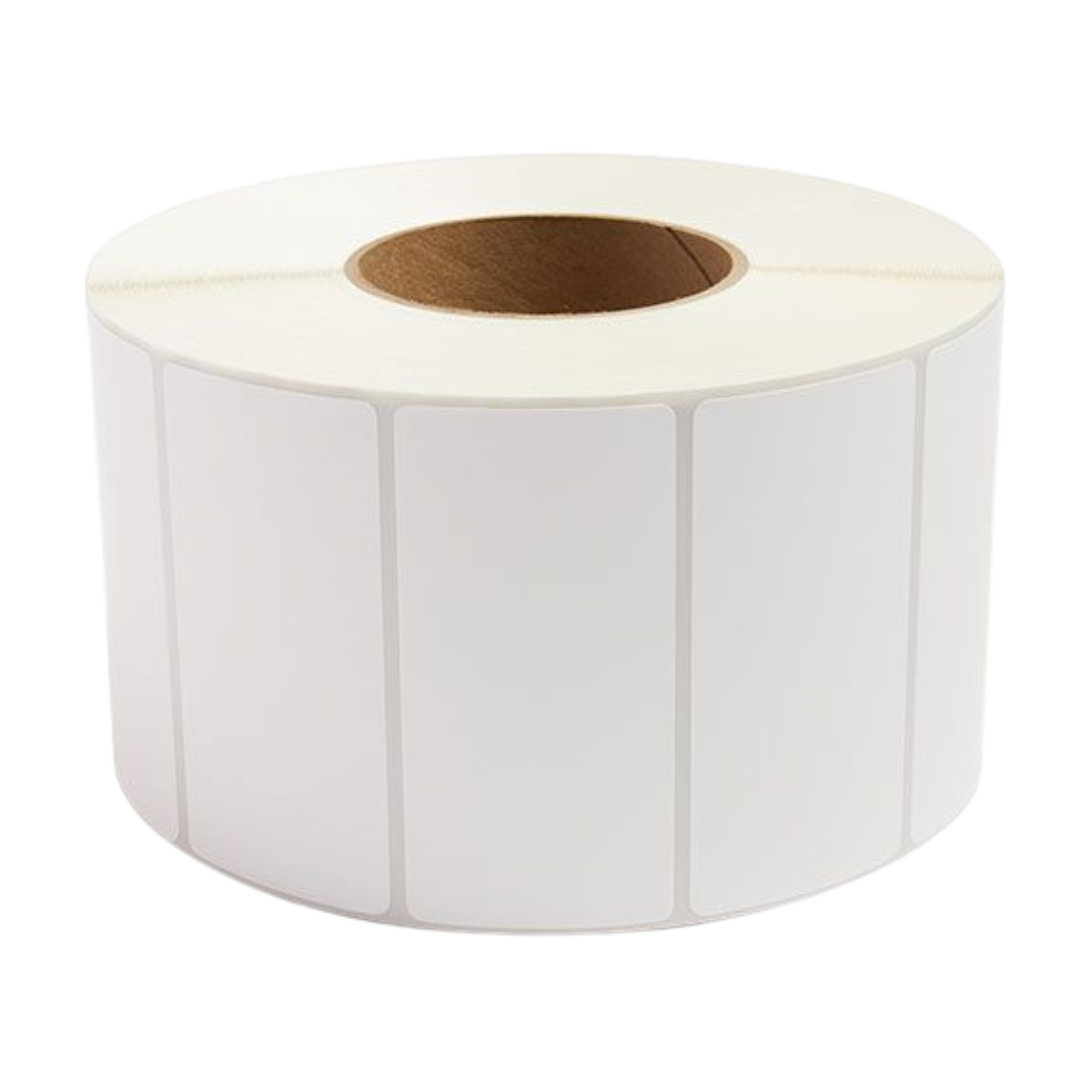 4"x2", 3"core White Matte PP Label - 3250pcs