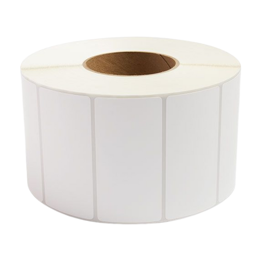 4"x2", 3"core White Matte PP Label - 3250pcs