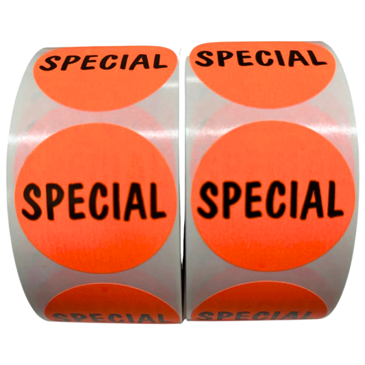 40mm Special Food Sticker Label - 1000x6r,6r x 15/cs
