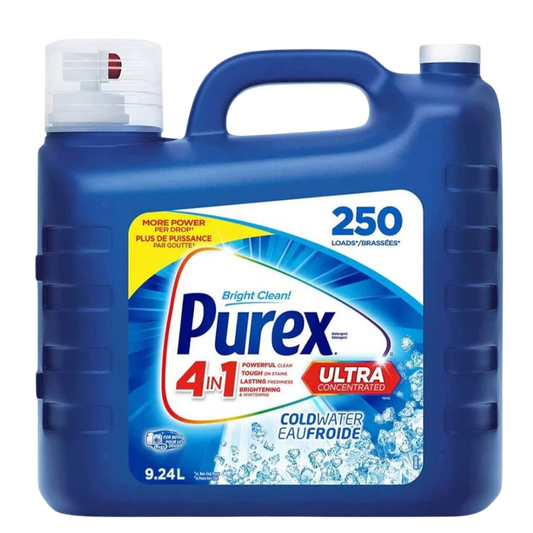 9.24L Purex Laundry Detergent for Cold Water