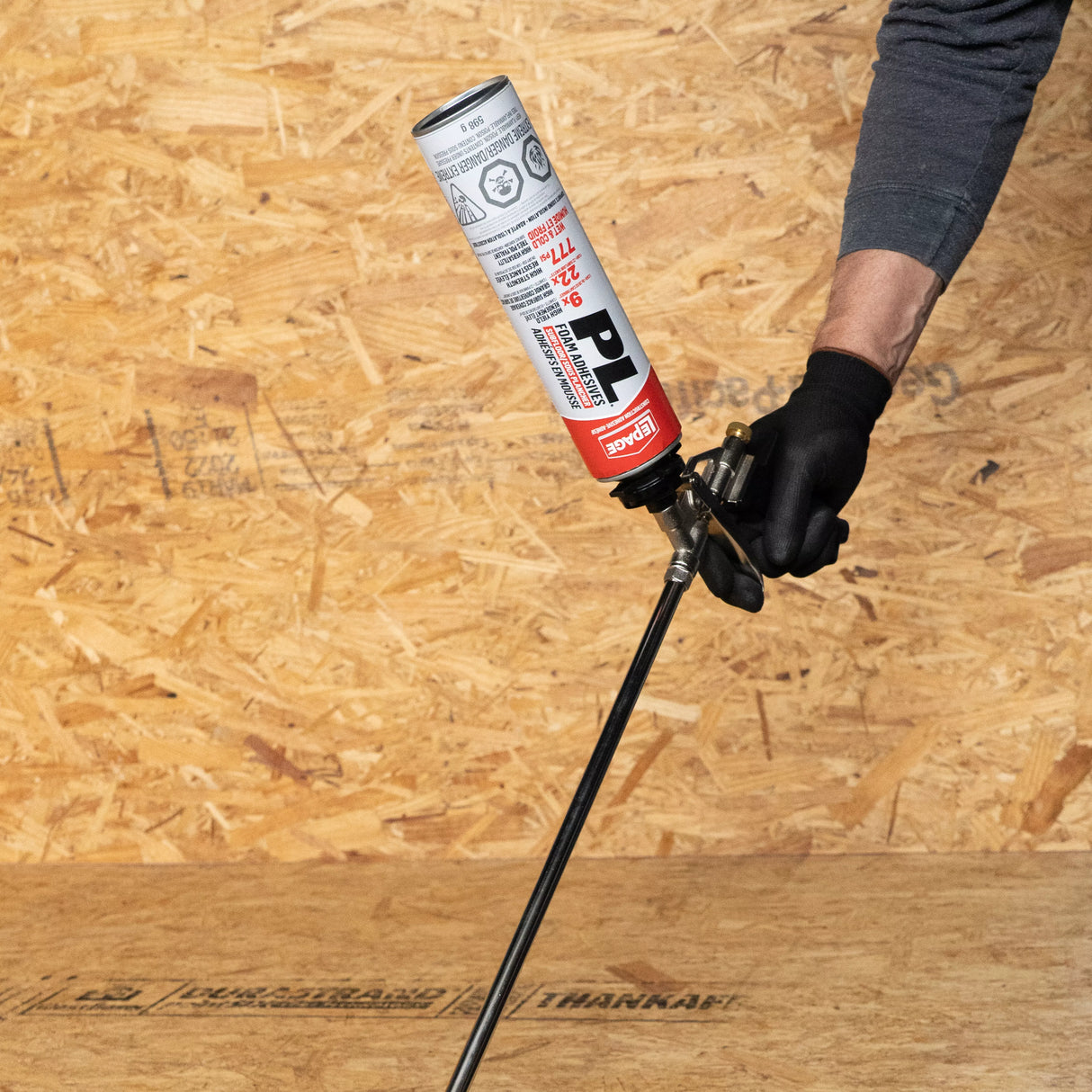 LePage Long Barrel Foam Applicator, Silver Gun, Pack of 1 LePage