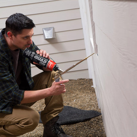 LePage Quad Foam Window and Door Installation Foam, Pale Yellow, 600 ml Can, Pack of 1 LePage®