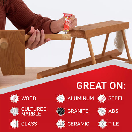 LePage Stik'n Seal Extreme Repair Adhesive, Clear, 30 ml Tube, Pack of 1 LePage