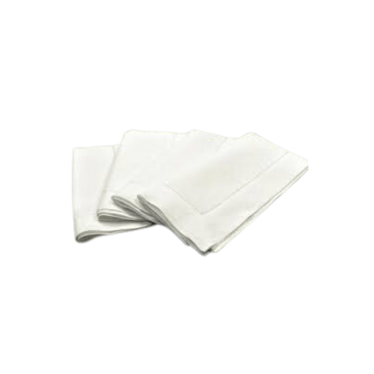 1ply White Dinner Napkins - 10 x 300/cs