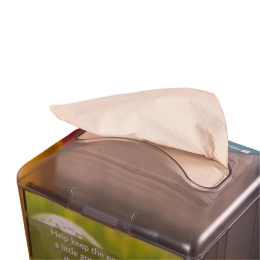 1 ply Kraft Interfold Napkin - 12x500 /cs