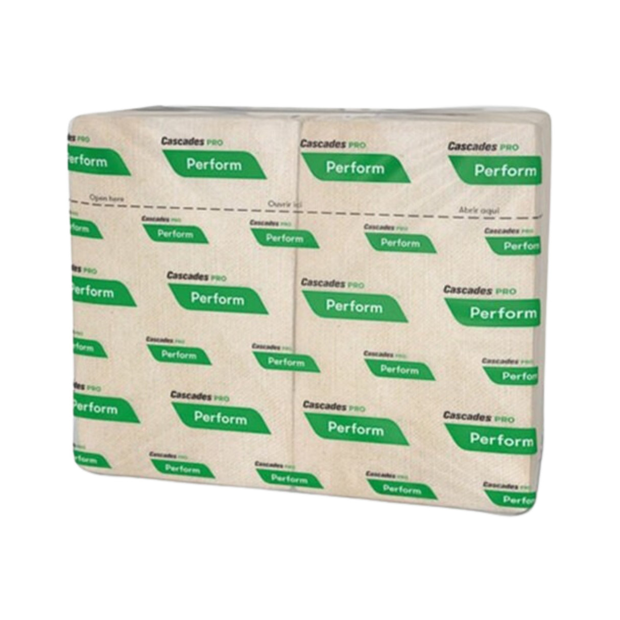 12.6 x 8.5, 1ply Kraft Interfold Napkin - 376x16/cs
