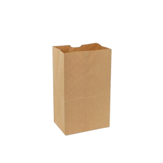 8lbs Brown Paper Bags - 500pcs