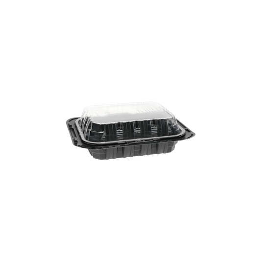 9.5" x 8" x 3" 4Pc MFPP Chicken Barn Containers - 100 sets