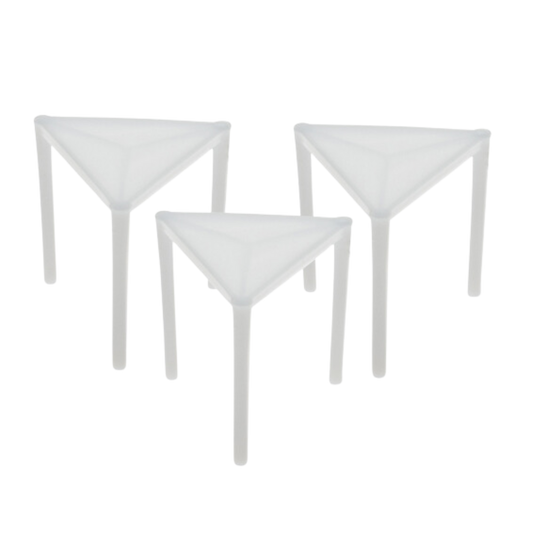 Plastic White Pizza Box Support - 1000pcs