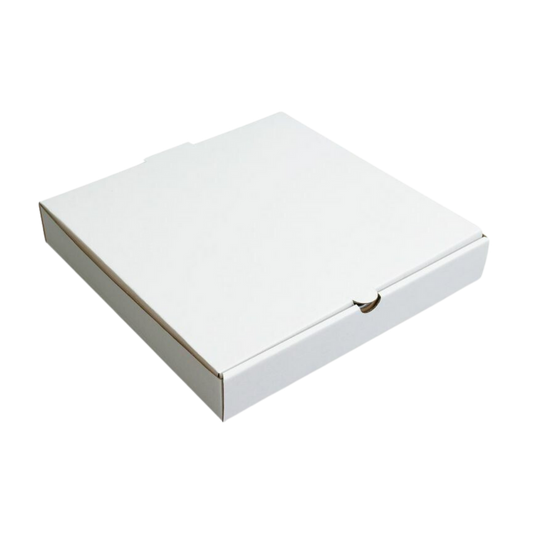 10" x 10" x 2" White Pizza Boxes - 50 pcs