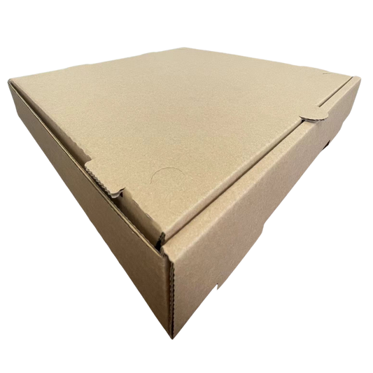 12" x 12" x 2" Kraft Pizza Boxes - 50 pcs