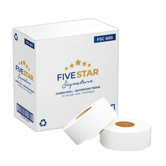 500', 2 Ply JRT Bathroom Tissue (FSC600) - 8 Rolls