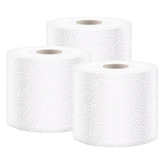 3ply Bathroom Tissue (12 rolls = 36 rolls) - 5/case